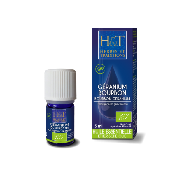 ĢERĀNIJA (BURBONAS),  ĒTERISKĀ EĻĻA BIO (5 ml)